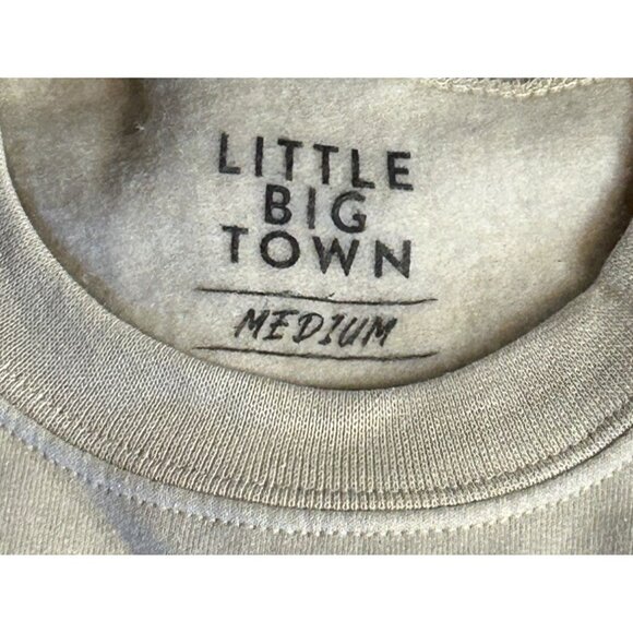 Little Big Town Canada Tour Cream Sweatshirt Medium - Picture 6 of 9